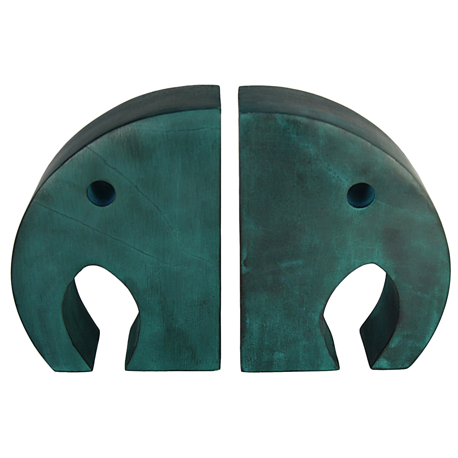 Hand-Carved Elephant Book Ends Gorara Soapstone | India Artisans