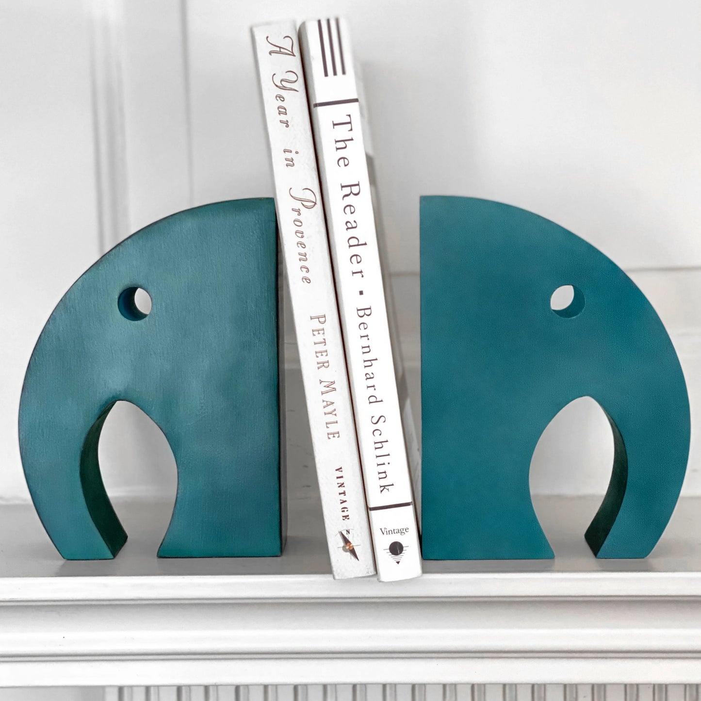 Hand-Carved Elephant Book Ends Gorara Soapstone | India Artisans