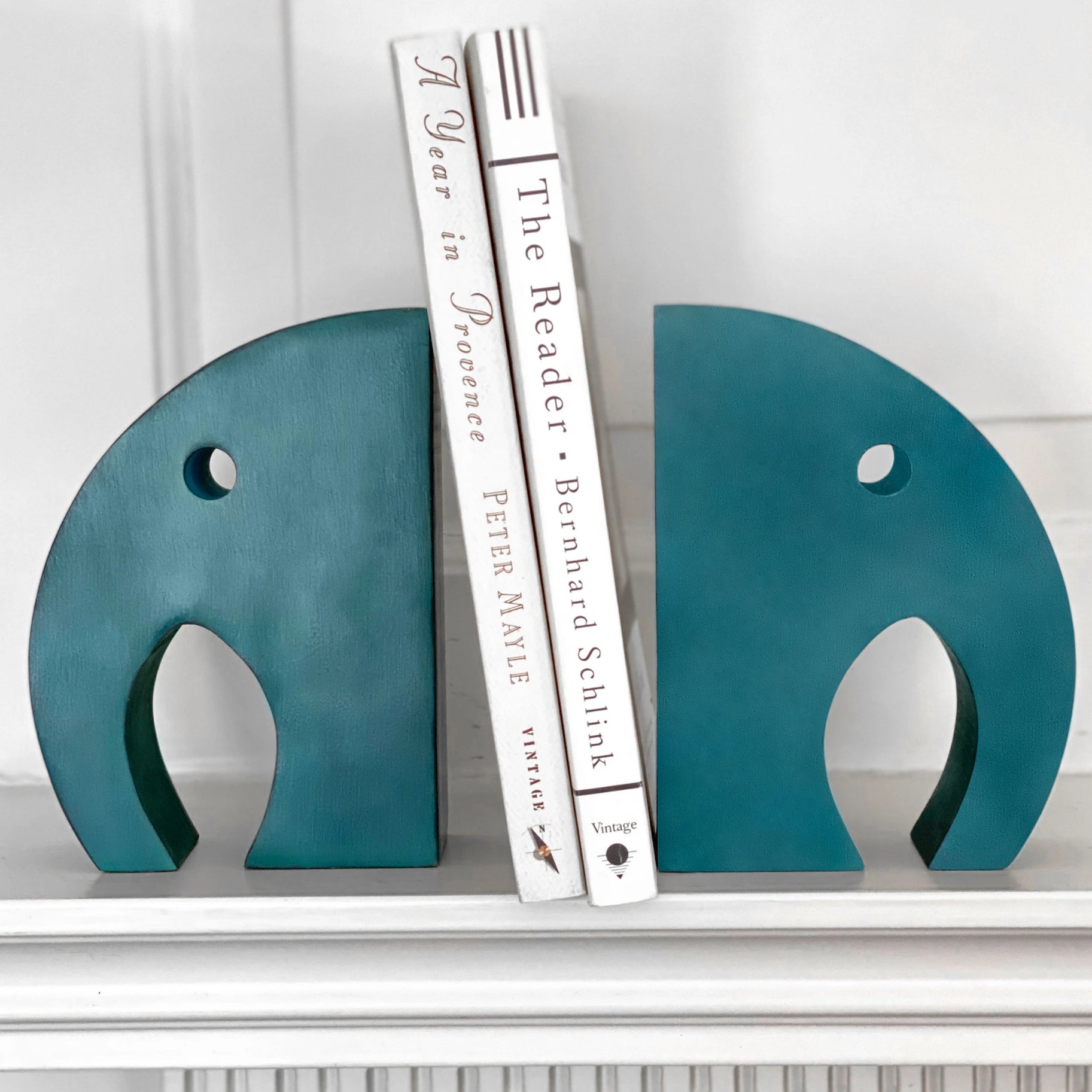 Hand-Carved Elephant Book Ends Gorara Soapstone | India Artisans